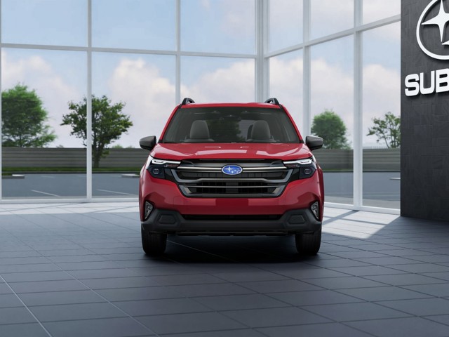 New 2026 Crimson Red Pearl Subaru Premium Hybrid image 7