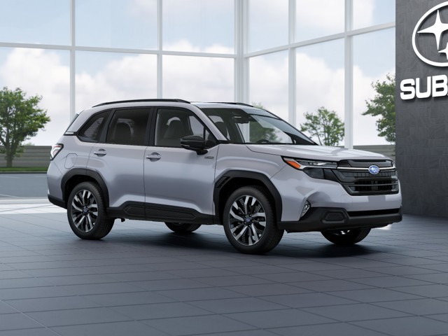 ICE SILVER METALLIC 2026 Subaru Forester Hybrid Touring AWD SUV / Crossover All-Wheel Drive Continuously Variable Transmission